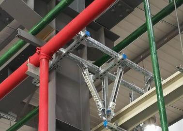 津市该抗震支架的整体式支吊架结构协调性好